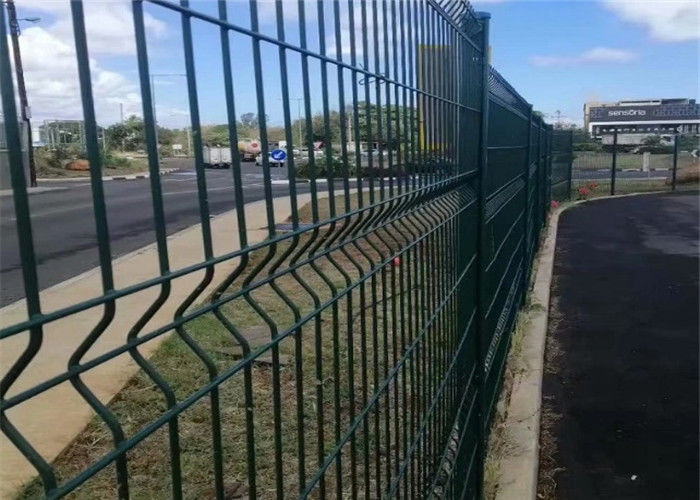 Industrial  Welded Mesh Fencing With 4mm Wire Diameter And Wire Mesh Fence Panels With Gates